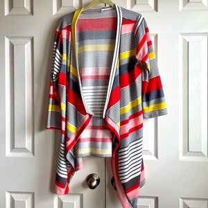🌟ASYMMETRICAL Open Front Cardigan - Sz - XL
